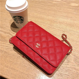 CHANEL 샤넬 WOC 캐비어 A33813