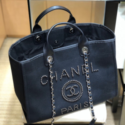 CHANEL 샤넬 캔버스 쇼퍼백 38CM AS10899-2