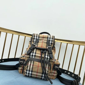 BURBERRY 버버리 빈티지 체크 백팩 스몰 B10523-3