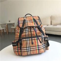 BURBERRY 버버리 빈티지 백팩 라지 B8011