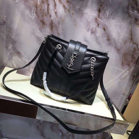 SAINT LAURENT 생로랑 18신상 엔벨롭 투웨이 더블 수납백 Y709120