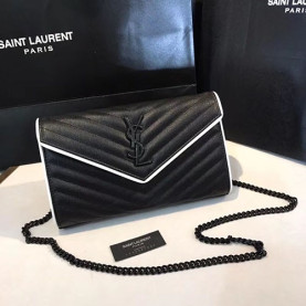 SAINT LAURENT 생로랑 모노그람 포인트백 22CM Y100256