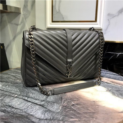 SAINT LAURENT 생로랑 사첼백 토트&숄더 32CM