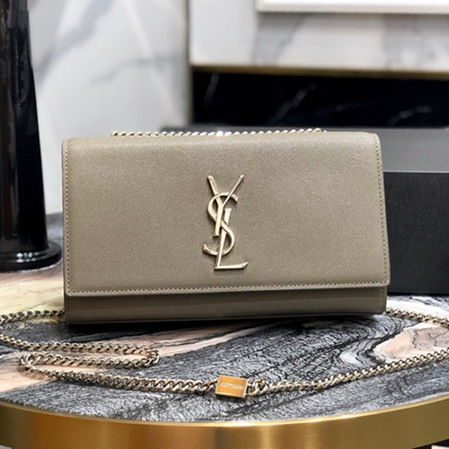 SAINT LAURENT 생로랑 케이트 체인 태슬백 24CM