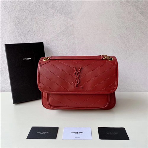 SAINT LAURENT 생로랑 NIKI 체인 숄더백 미듐 Y6980-1