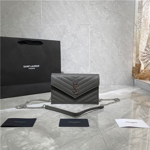 SAINT LAURENT 생로랑  WOC 미니 체인백 Y393953-3