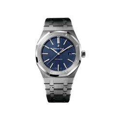 33위 AUDEMARS PIGUET 오데마 피게 하이퀄리티 로얄오크 네이비 3D 타입 와플다이얼 Cal.3120오토매틱 무브먼트