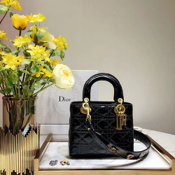 DIOR 디올 레이디백 20CM D38609-15