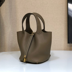 HERMES 에르메스 피코탄 18CM/22CM 오리지날 끌레망스 정품가죽사용 (100%수작업) H659210-5