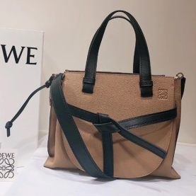 LOEWE 로에베 게이트 탑 핸드백 L108090-1