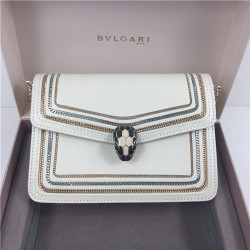 BULGARI 불가리 세르펜티 다이아몬드 블라스트 미니 체인 숄더백 BV28655-2 