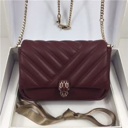 BULGARI 불가리 세르펜티 카보숑 미니 숄더백 BV288760-3 