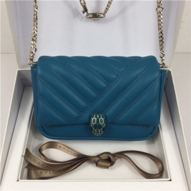 BULGARI 불가리 세르펜티 카보숑 미니 숄더백 BV288760-4