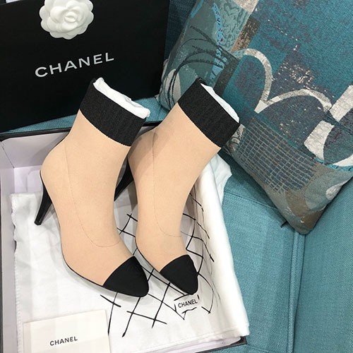 CHANEL 샤넬 부츠 봄신상 굽높이8.5CM (250사이즈 주문제작)