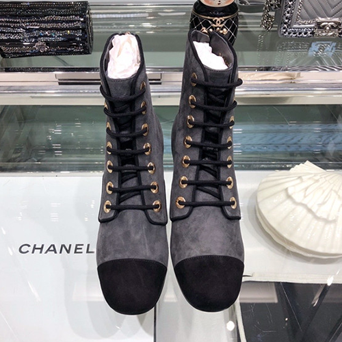 CHANEL 샤넬 부츠 (굽높이5.5CM) C50082-2 신상 (250사이즈 주문제작)