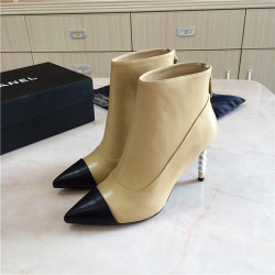 CHANEL 샤넬 힐 부츠 (굽높이8CM) C80991-1신상