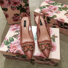DOLCE & GABBANA 돌체앤가바나 힐  굽높이5.5CM 봄신상