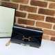 GUCCI 구찌 1955 홀스빗 체인 지갑 614381