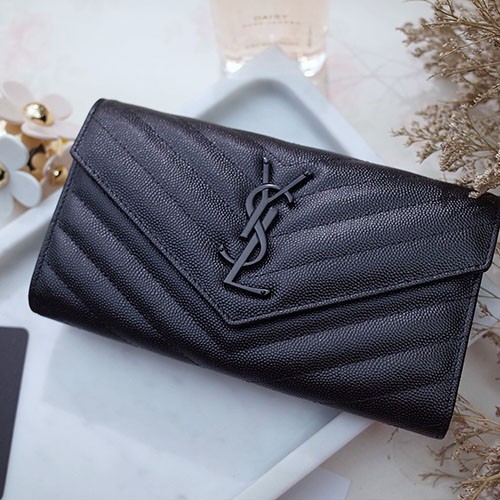 SAINT LAURENT 생로랑 장지갑 Y369201