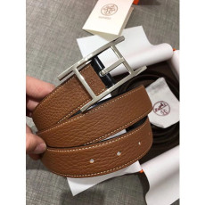 HERMES 에르메스 남성용 양면벨트 32MM  3025-4
