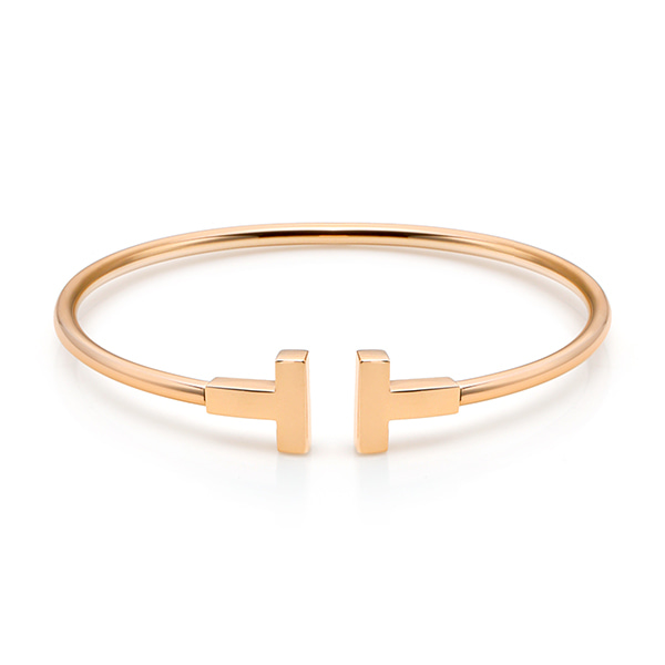 13위 TIFFANY&CO 티파니앤코  T 스퀘어 브레이슬릿 팔찌 (골드/실버/로즈골드)