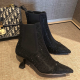 FENDI 펜디 여성용 부츠 (힐높이 5.5CM) F103202 