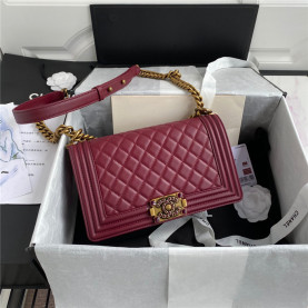 CHANEL 샤넬 리보이백 25CM AS10802 2COLOR