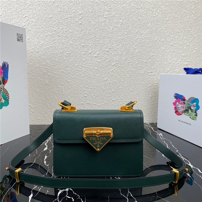 PRADA 프라다 사피아노 가죽 심볼백 1BD270 2COLOR