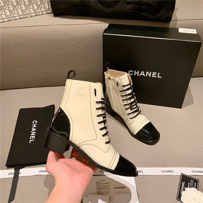 CHANEL 샤넬 여성용 부츠 (굽높이4CM) C408010-1 2COLOR
