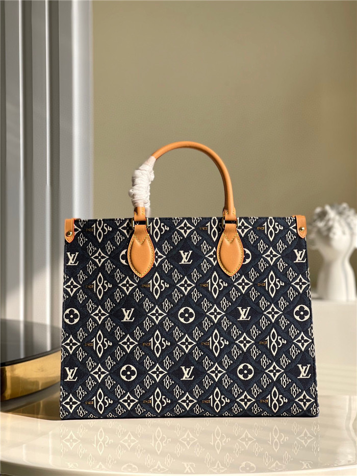 LOUIS VUITTON 루이비통 1854 자카드 온더고 미디엄 핸드백