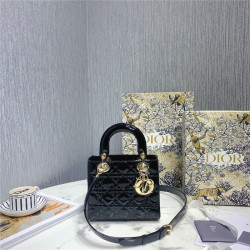 DIOR 디올 레이디 20CM (에나멜) M0531 4COLOR