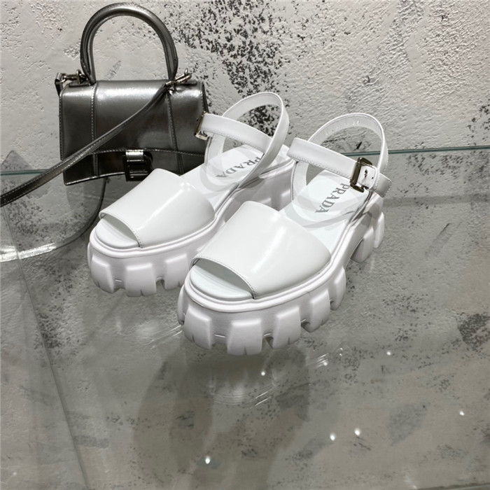 PRADA  프라다 여성용 샌들 (굽5.5CM) P14015 2COLOR