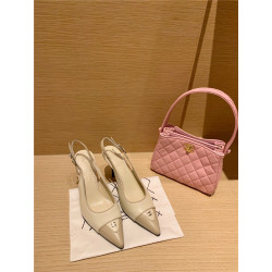 CHANEL 샤넬 샌들 힐 (힐높이7CM) C31010 2COLOR