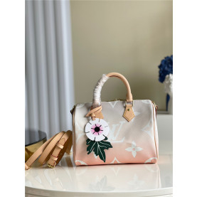 LOUIS VUITTON 루이비통 모노그램 자이언트 스피디 반둘리에 25 핸드백 M45724