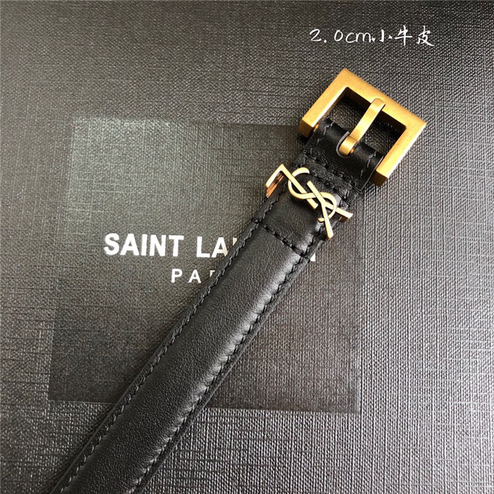 SAINT LAURENT 생로랑 여성용 벨트 20MM Y69090