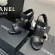 CHANEL 샤넬 여성용 샌들 (굽높이8.5CM) C65100 2COLOR