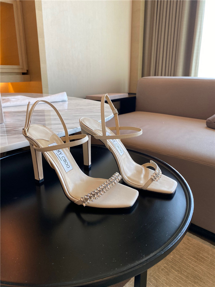 JIMMY CHOO 지미추 여성용 샌들 (굽높이10CM) J708048