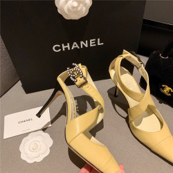 CHANEL 샤넬 여성용 샌들 (굽높이8CM) C69080 3COLOR