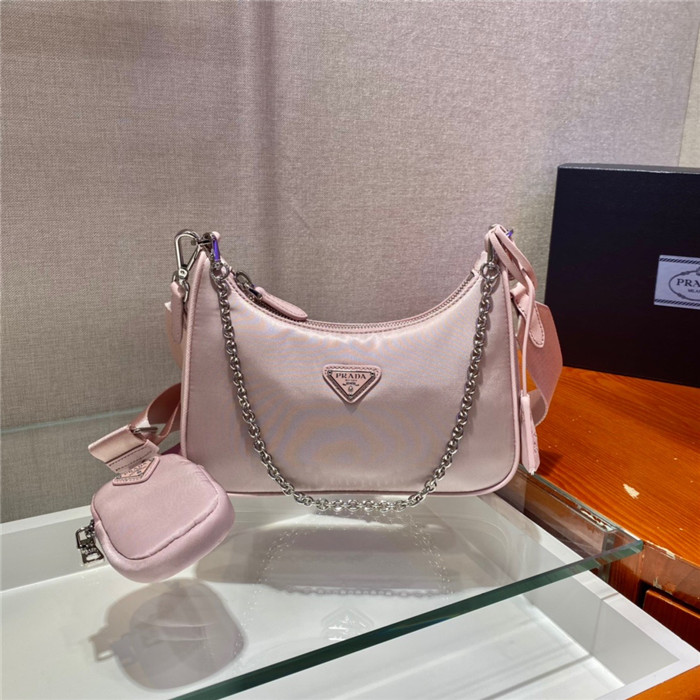 PRADA   프라다 나일론 호보백 1BH204 2COLOR