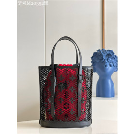 LOUIS VUITTON 루이비통 페이턴트 카프스킨 버킷 M20352