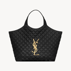 SAINT LAURENT 생로랑 퀼팅 맥시 쇼핑백 토트백 698651 3COLOR
