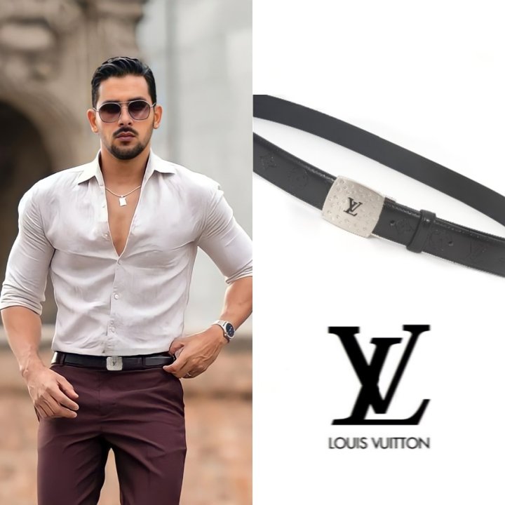 LOUIS VUITTON 루이비통 LV사각장식 벨트