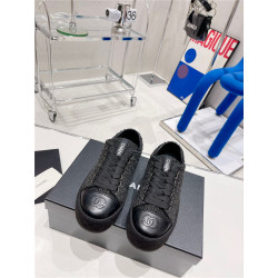 CHANEL 샤넬 여성용 스니커즈 (굽5CM) C32588