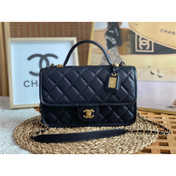 CHANEL 샤넬 탑핸들 플랩 백 AS3653