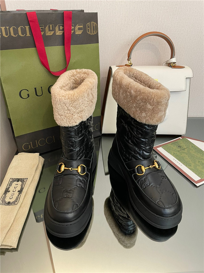 GUCCI 구찌 여성용 털부츠 G40008 4COLOR