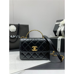 CHANEL 샤넬 탑 핸들 미니 플랩백 AS388