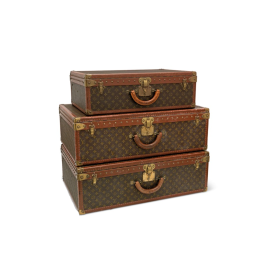 LOUIS VUITTON 루이비통 모노그램 트렁크 비스텐 알저 수트케이스 트렁크백 80cm