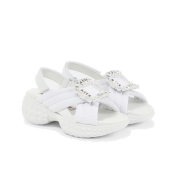  ROGER VIVIER 로저비비에 바이 비브런 라이트 스트라스 버클 샌들
