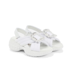  ROGER VIVIER 로저비비에 바이 비브런 라이트 스트라스 버클 샌들