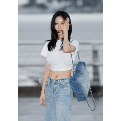  [소녀시대 서현] CHANEL 샤넬 22백 샤이니 백팩 데님